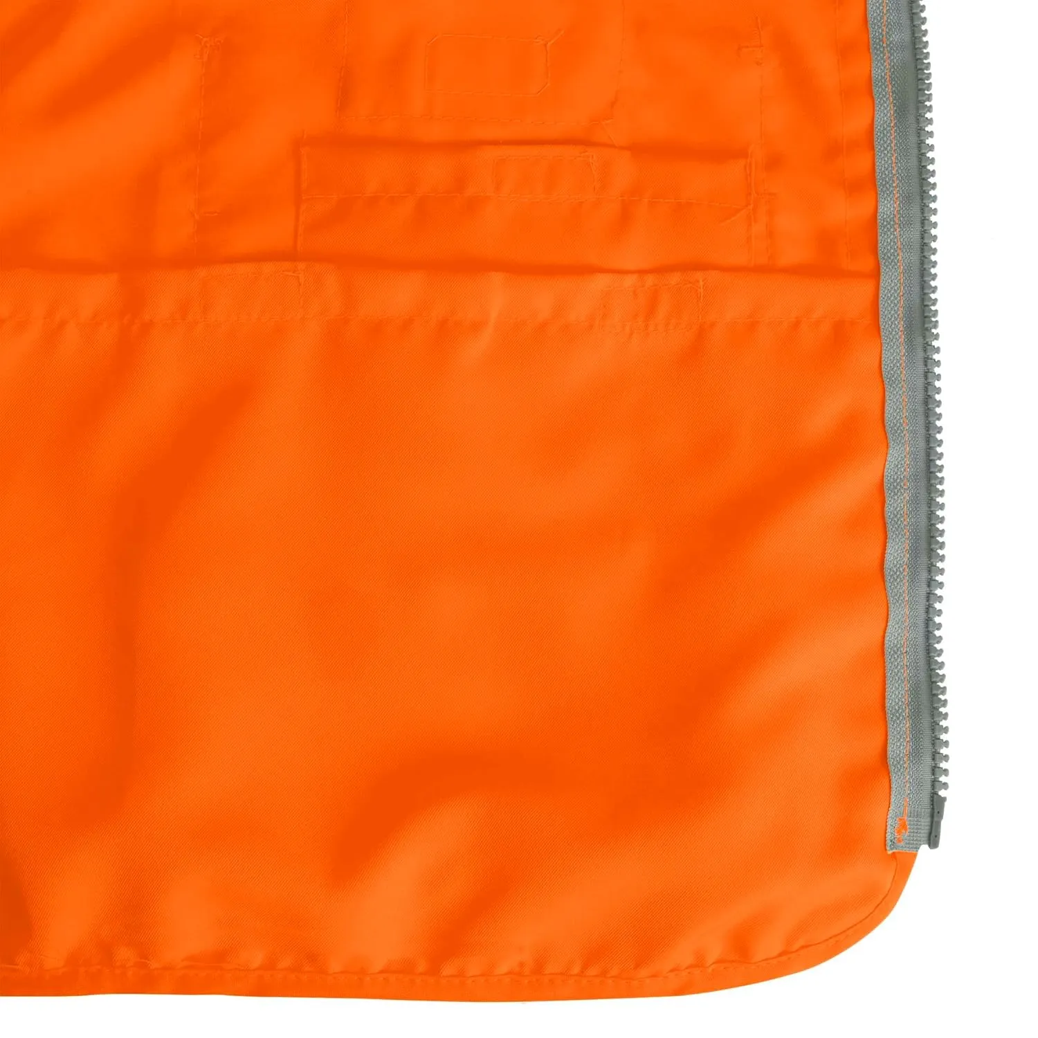 Pioneer Surveyor Safety Vest for Men – Hi Vis Reflective Neon –Woven 150D, 19 Pockets, Zipper, Cooling Mesh Vents – Orange or Yellow/Green