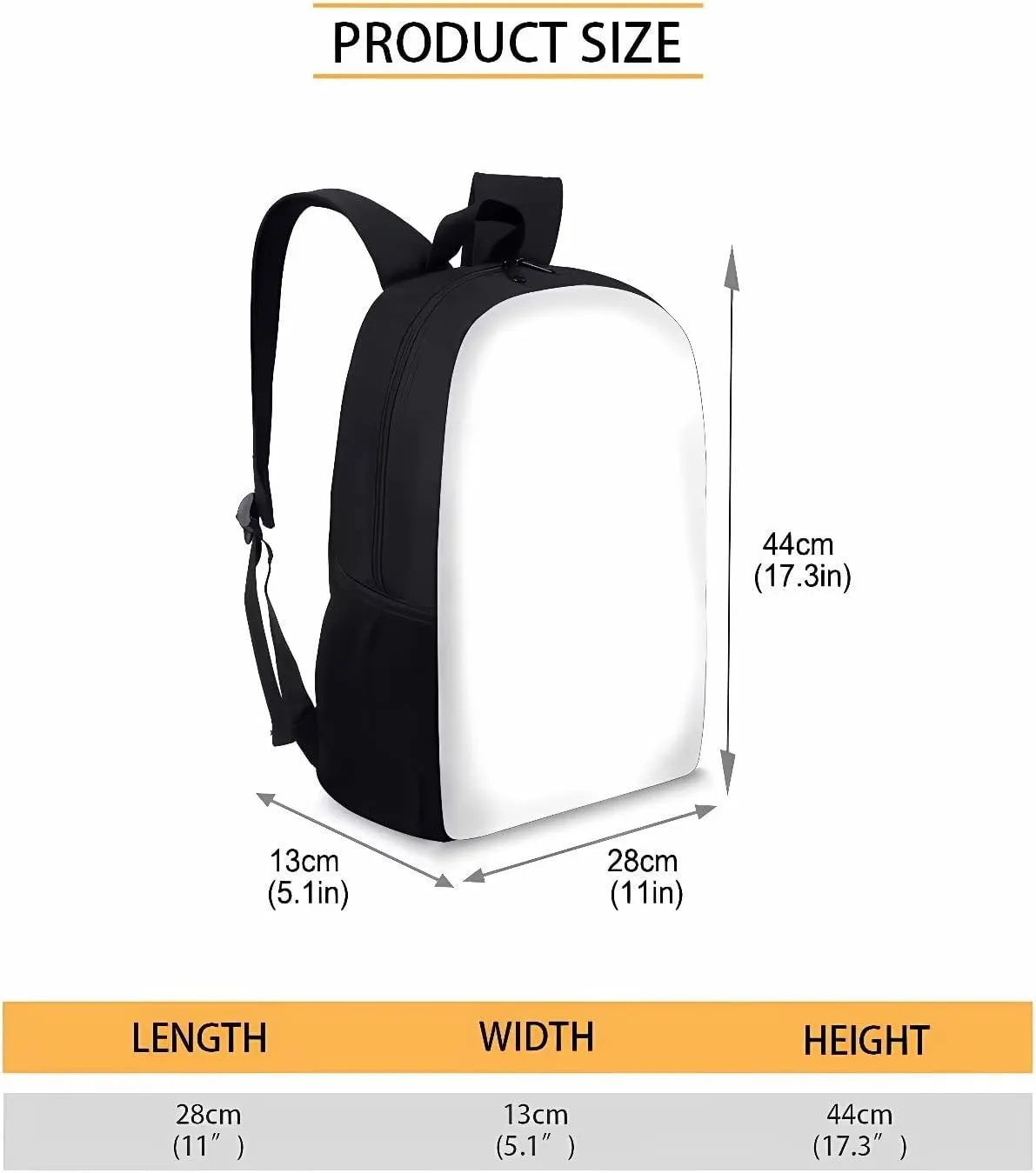 Poceacles Funny Elephant Marble Pattern Students Backpack Bookbags Travel Daypack School Laptop Bag for Boy Girl 17 Inch Students Backpack with Water Bottle Holder