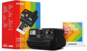 Polaroid Go Generation 2 - Mini Instant Camera   Film Bundle (16 Photos Included) - Black (6280)