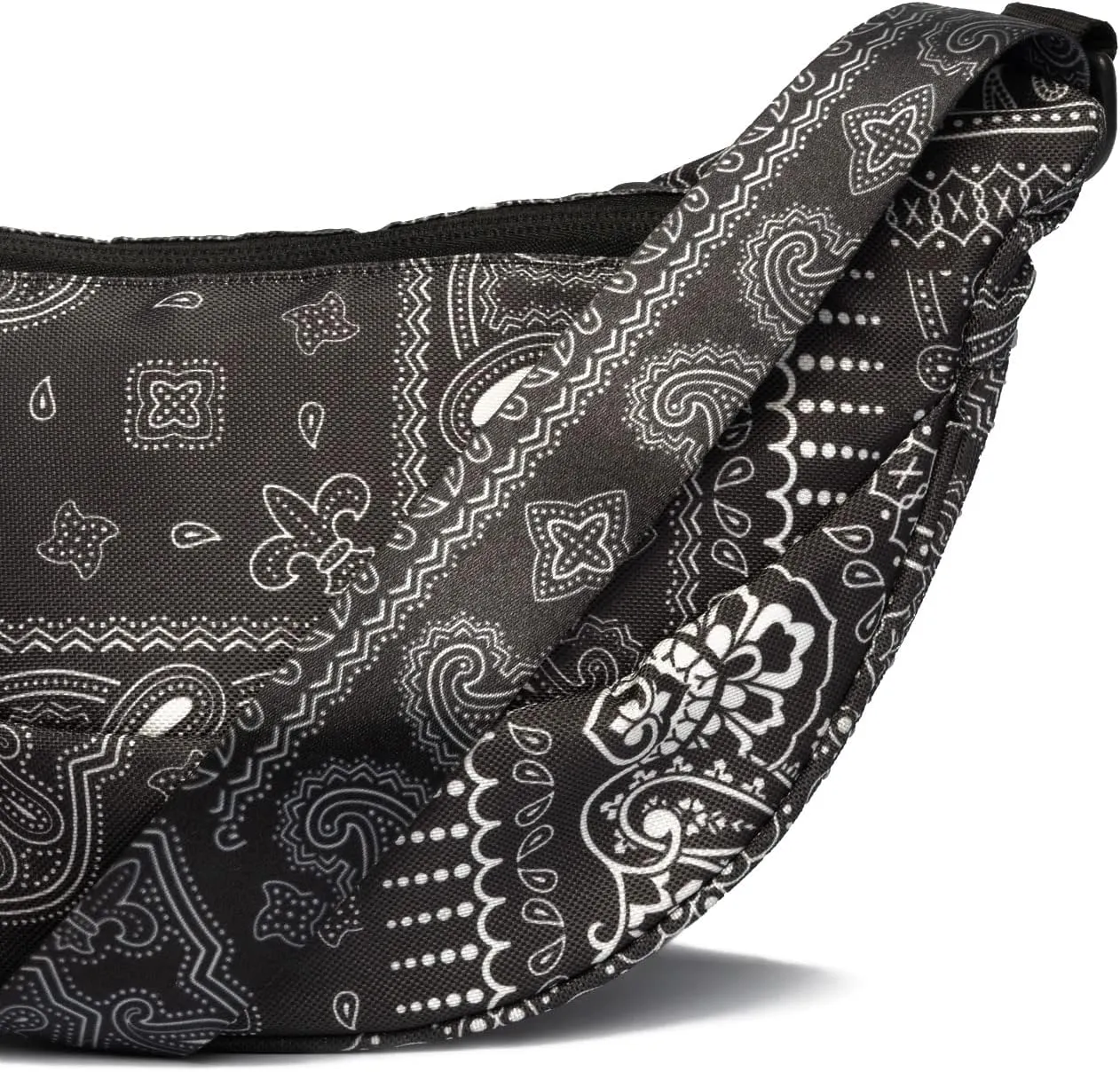 PRO Fanny Pack for Men Women - YKK Waterproof Zipper & Fabric, Crossbody Bag Waist Pack, Belt Bag for Travel Running Outdoor Hiking Cycling - Carry Any Phone, Wallet - Bandana