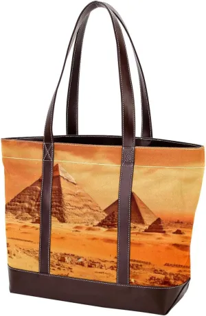 Purses for Women,Tote Bag for Women,Handbags for Women,Ancient Egyptian Pyramid