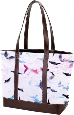 Purses for Women,Tote Bag for Women,Handbags for Women,Animal Art Floral Crane