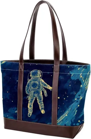 Purses for Women,Tote Bag for Women,Handbags for Women,Fantasy Universe Space Theme