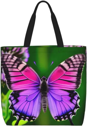 Red Eyes Tree Frogs Print Tote Bag Casual Shoulder Bag Handbag Reusable Shopping Travel Bag Gifts For Women