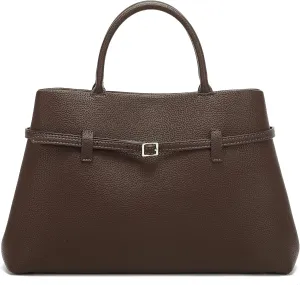 Rejolly Tote Bag for Women Buckle Belt Leather Handbag Top Handle Trendy Shoulder Purse