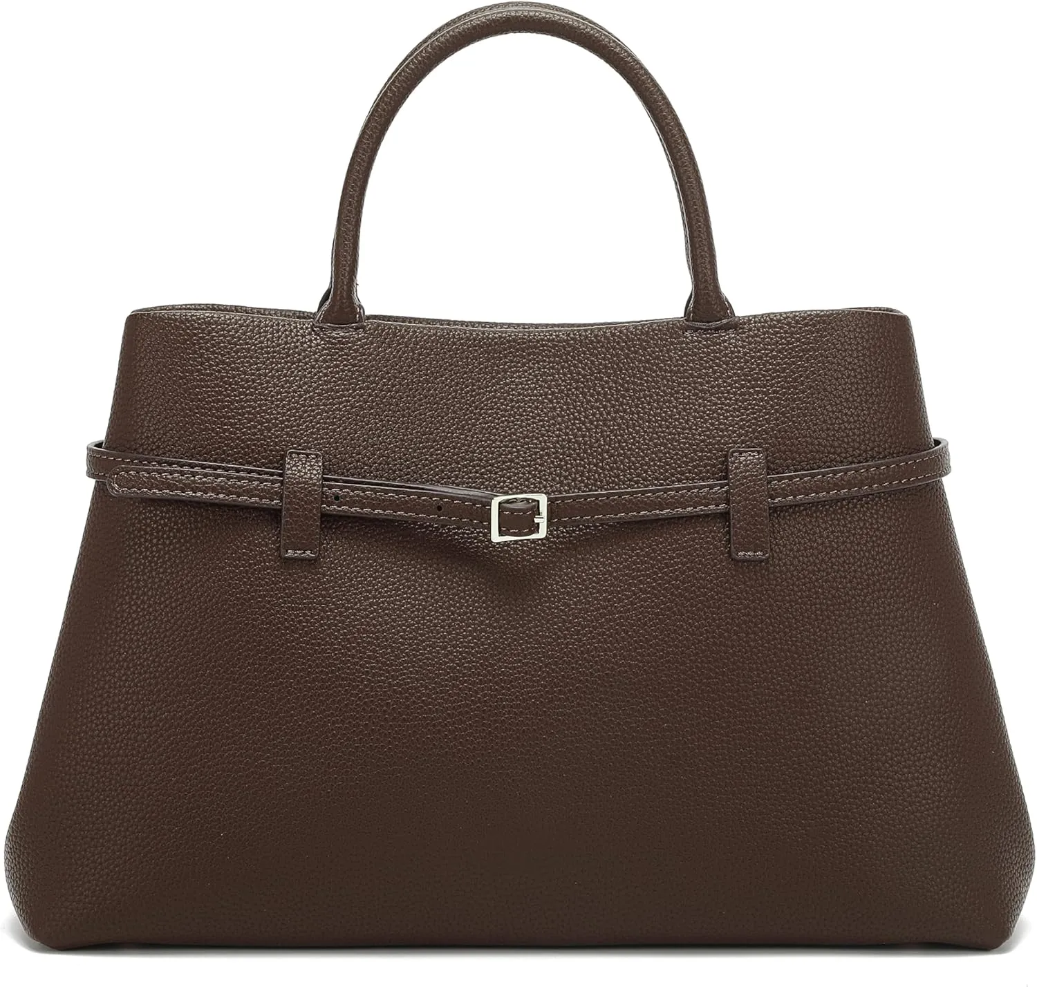 Rejolly Tote Bag for Women Buckle Belt Leather Handbag Top Handle Trendy Shoulder Purse
