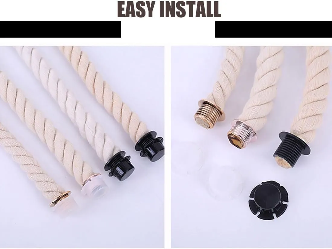 Replacement Bag Handle Linen Straps - 25.6" for Obag Canvas Rubber Bag EVA Tote Shoulder Handbags Repair Classic Purse Accessories (Beige Golden Soft Rope)