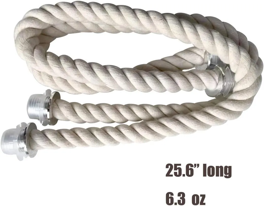 Replacement Bag Handle Linen Straps - 25.6" for Obag Canvas Rubber Bag EVA Tote Shoulder Handbags Repair Classic Purse Accessories (Beige Golden Soft Rope)