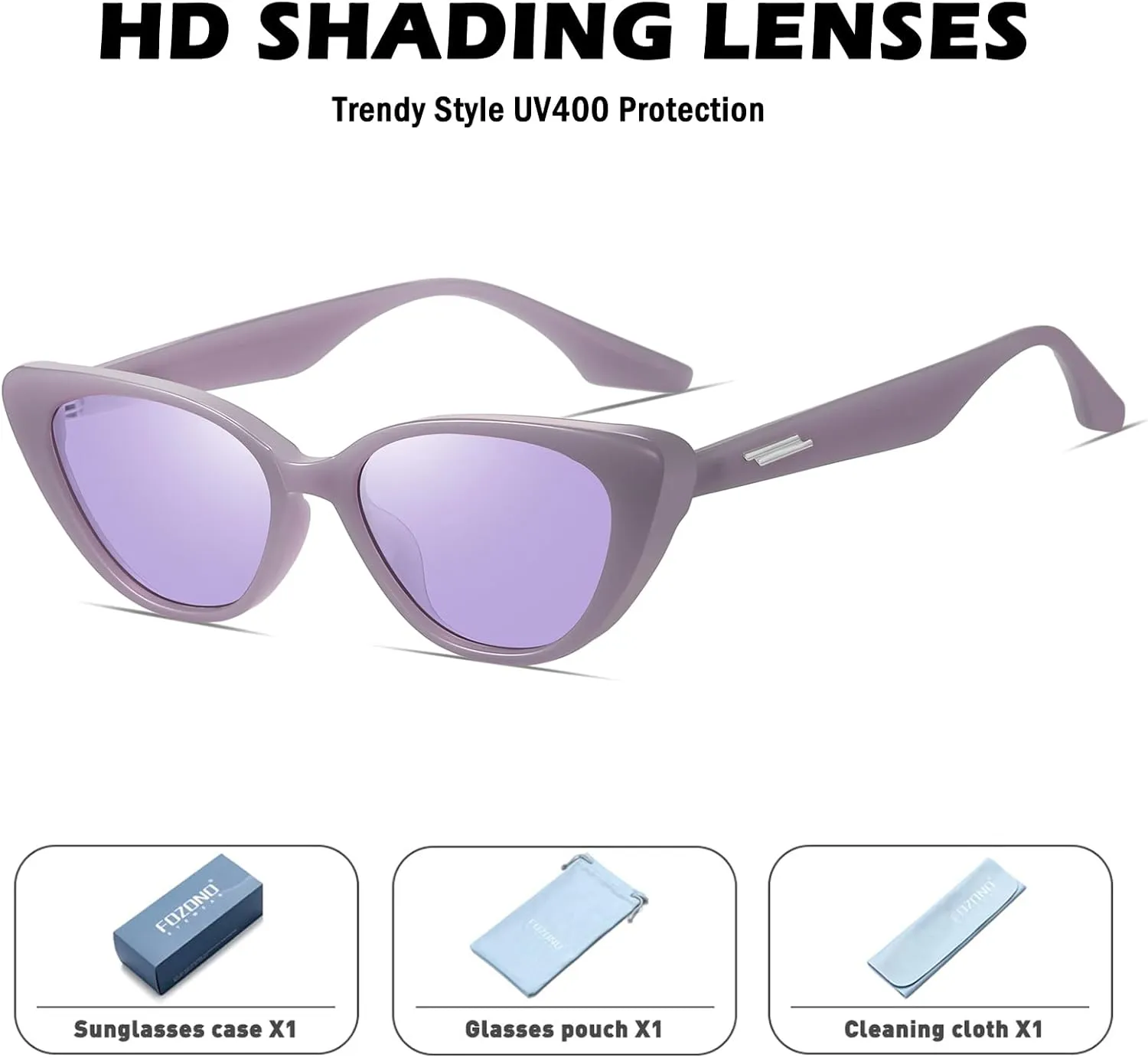 Retro Vintage Narrow Cat Eye Sunglasses for Women 90s Small Chic Style Trendy Sunnies UV400 Protection FZN7514