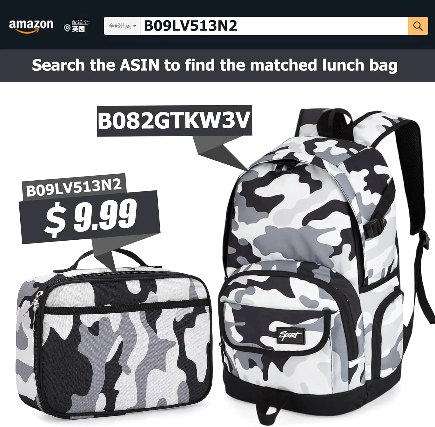 rickyh style School Backpack Travel Bag for Men & Women Lightweight College Back Pack with Laptop Compartmen