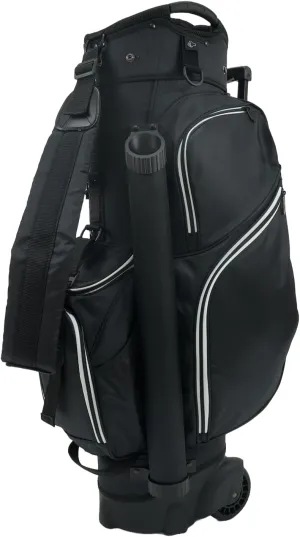 RJ Sports Carter 14 Way Divider Top Transport Golf Cart Bag with Wheels/Handle - Men and Women Wheel Golf Bag