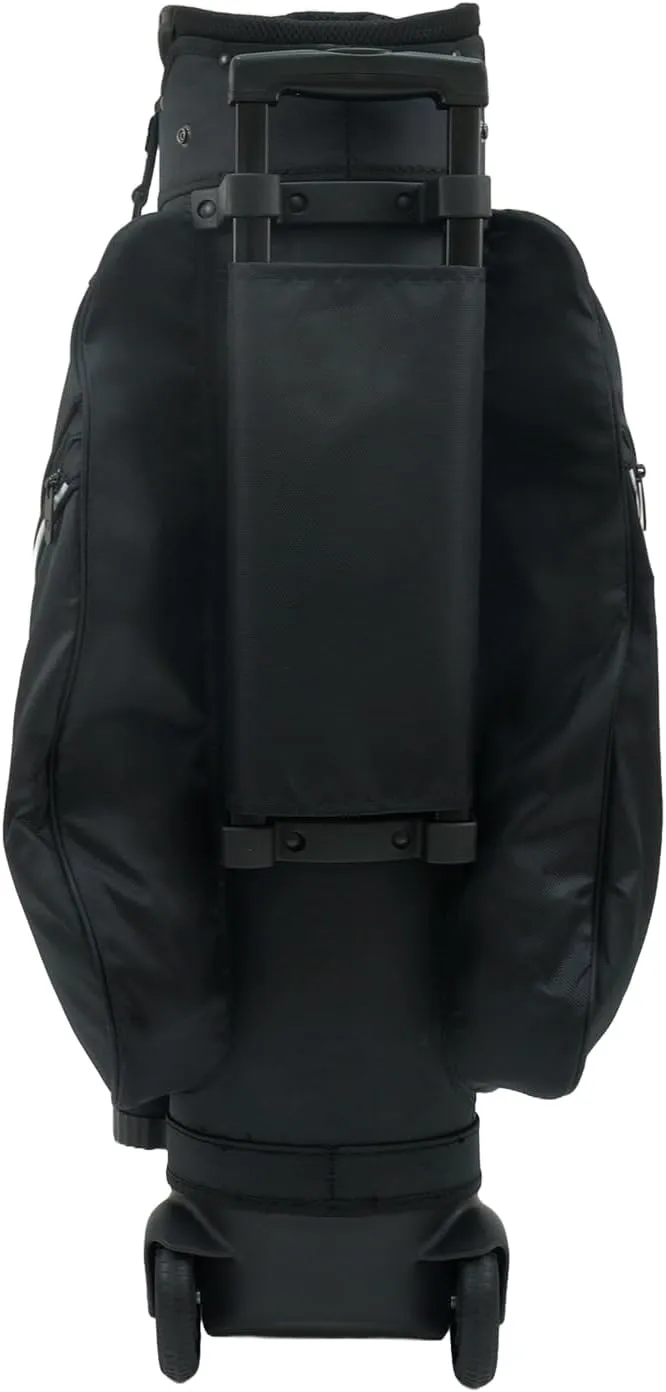 RJ Sports Carter 14 Way Divider Top Transport Golf Cart Bag with Wheels/Handle - Men and Women Wheel Golf Bag