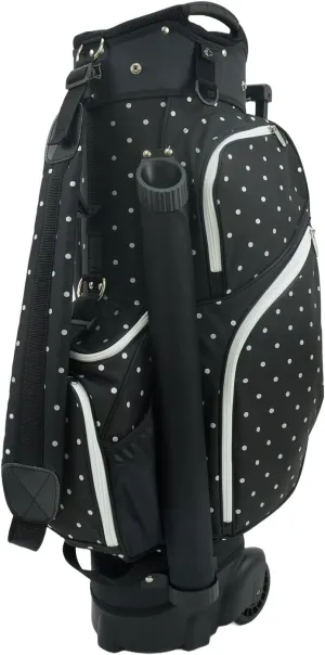 RJ Sports Carter 14 Way Divider Top Transport Golf Cart Bag with Wheels/Handle - Men and Women Wheel Golf Bag