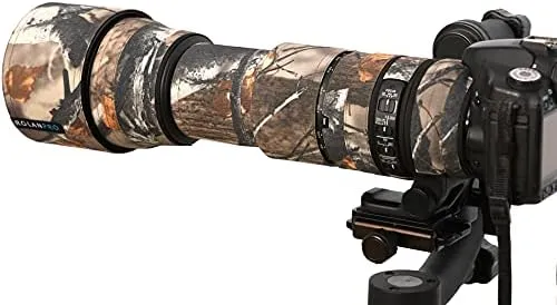 ROLANPRO Lens Camouflage Coat for Sigma 150-600mm F5-6.3 DG OS HSM Contemporary Lens Protective Sleeve Case-#1(Not Waterproof)