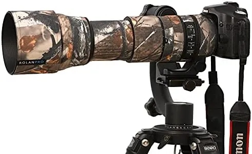 ROLANPRO Lens Camouflage Coat for Sigma 150-600mm F5-6.3 DG OS HSM Contemporary Lens Protective Sleeve Case-#1(Not Waterproof)