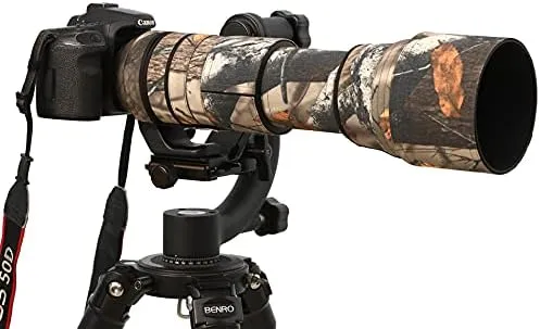 ROLANPRO Lens Camouflage Coat for Sigma 150-600mm F5-6.3 DG OS HSM Contemporary Lens Protective Sleeve Case-#1(Not Waterproof)