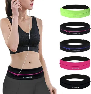 Running Belt | Runner Fanny Pack for Women and Men | Adjustble Waist Band Pack for Storage Phone