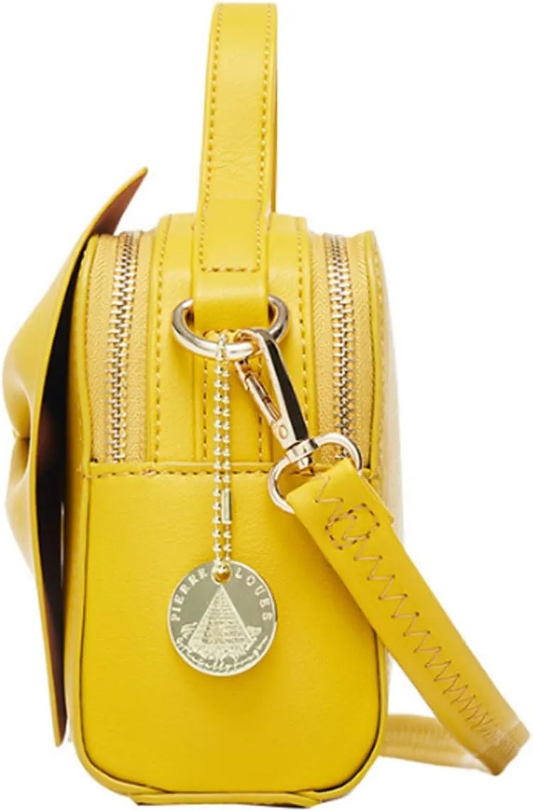 Shoulder Bag for Women PU Leather Purse Bowknot Handbag Fashion Top-Handle Satchel Ladies Crossbody