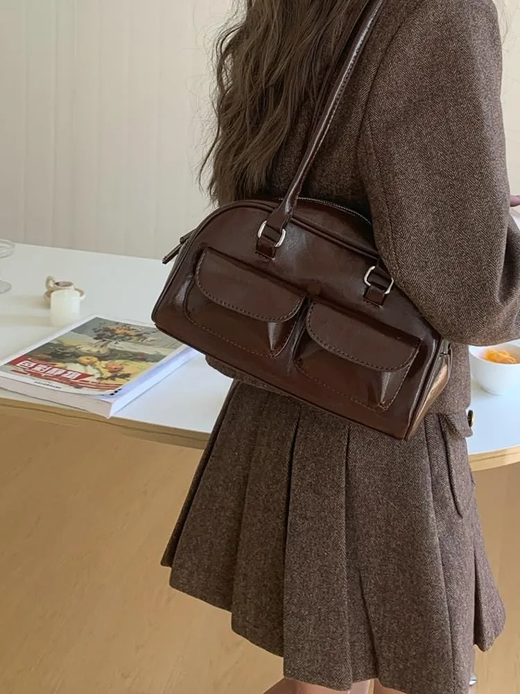 Shoulder bag for Women Retro Handbag Top Handle Waterproof for Travel