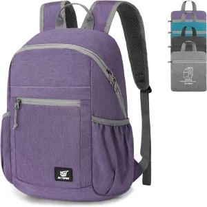 SKYSPER Anti Theft Hiking Backpack RFID Packable Travel Daypack Lightweight Foldable Back Pack for Walking Daytrip