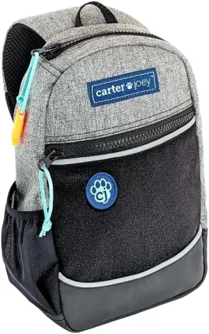 Sling Pack - Heather Gray Kids Backpack, Customizable Crossbody Bag, Kids Backpack with Reflective & Safety Features