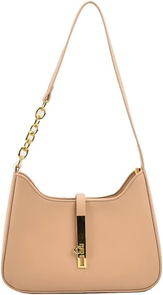 Small 2025 Fashion Hobo Tote Casual Shoulder Vegan Leather Top-Handle Satchel Handbag Purse for Women's Daily Style