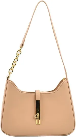 Small 2025 Fashion Hobo Tote Casual Shoulder Vegan Leather Top-Handle Satchel Handbag Purse for Women's Daily Style