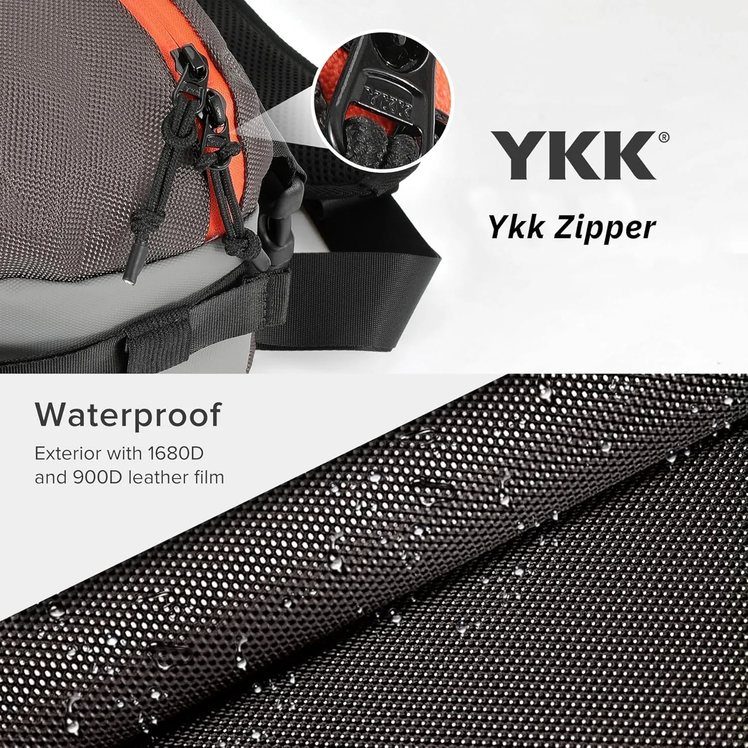 Small Camera Sling Bag for Travel Grey – Waterproof Crossbody DSLR Bag with Rain Cover & Tripod Holder, Ultra Lightweight Design Fits Canon/Nikon/Sony Mirrorless Cameras