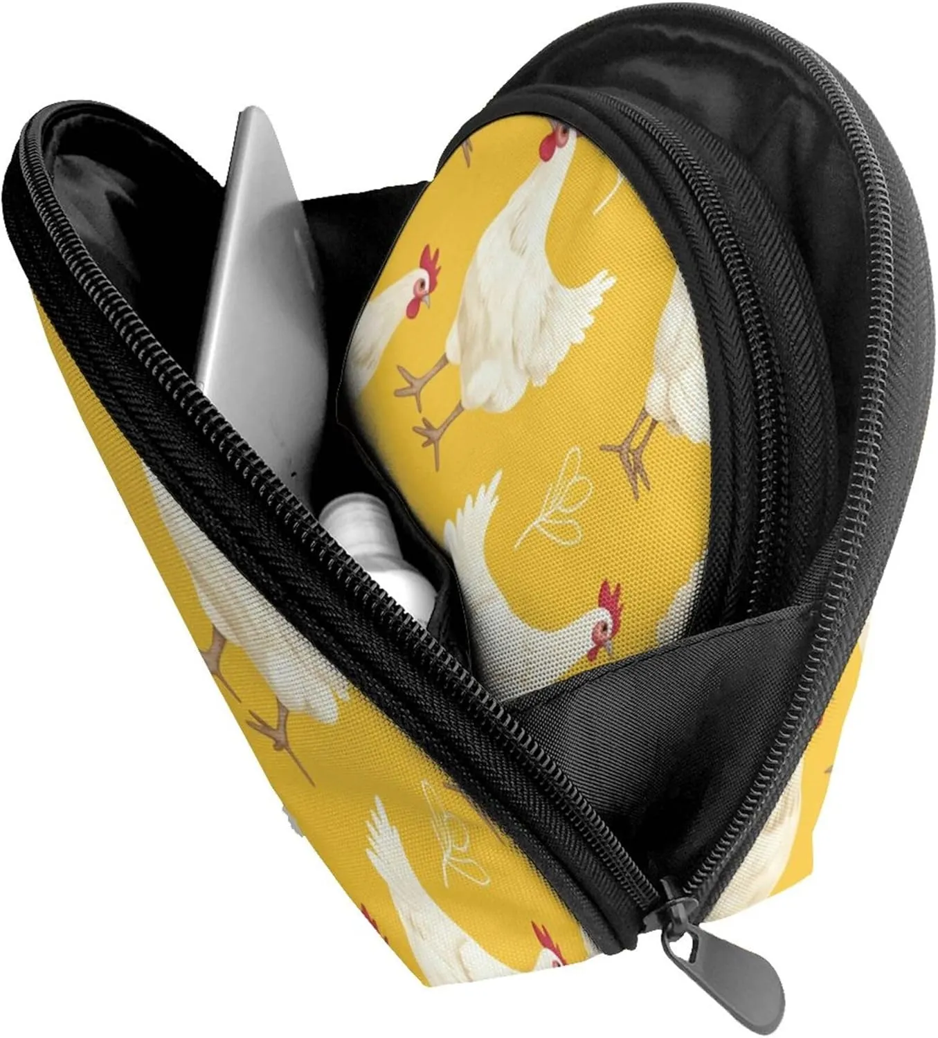 Small Coin Purse Change Purse Pouch Mini Wallet Coin Bag with Zipper for Women, Compatible with A Brood Of Chickens