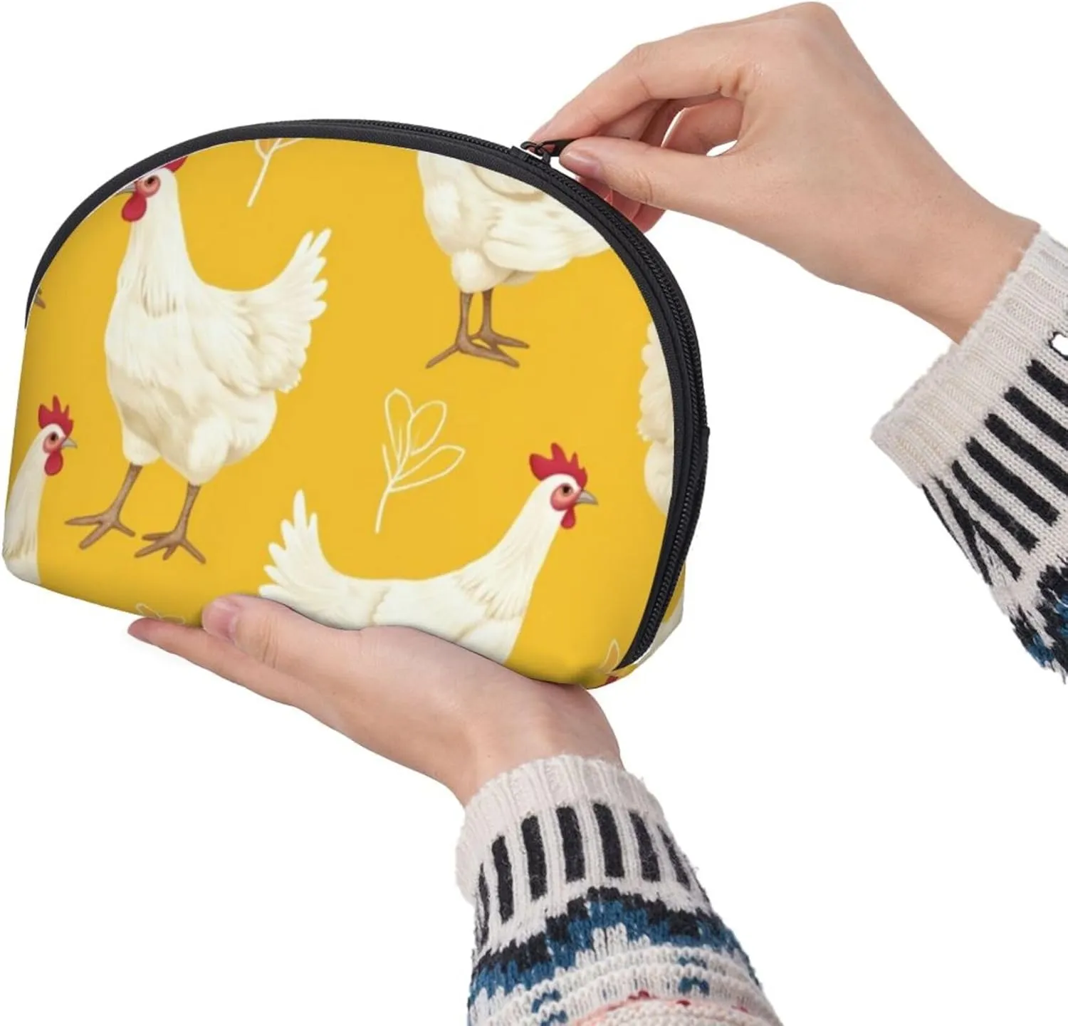 Small Coin Purse Change Purse Pouch Mini Wallet Coin Bag with Zipper for Women, Compatible with A Brood Of Chickens