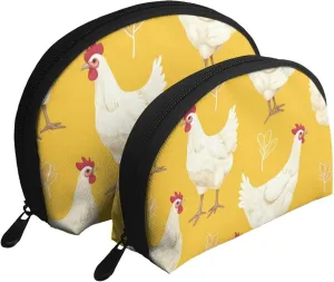 Small Coin Purse Change Purse Pouch Mini Wallet Coin Bag with Zipper for Women, Compatible with A Brood Of Chickens