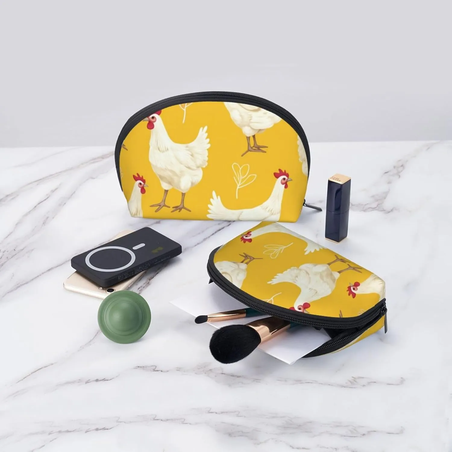 Small Coin Purse Change Purse Pouch Mini Wallet Coin Bag with Zipper for Women, Compatible with A Brood Of Chickens