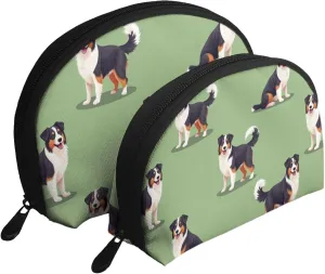 Small Coin Purse Cute Change Purse Compatible with Australian Shepherds Dogs for Women Zipper Coin Pouch, Mini Coin Bag Pouch for Women
