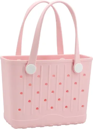 Small EVA Beach Bag Creative Rubber Beach Totes Waterproof Travel Bags Anti-tilting Handbag for Sports Pool BeachYoga
