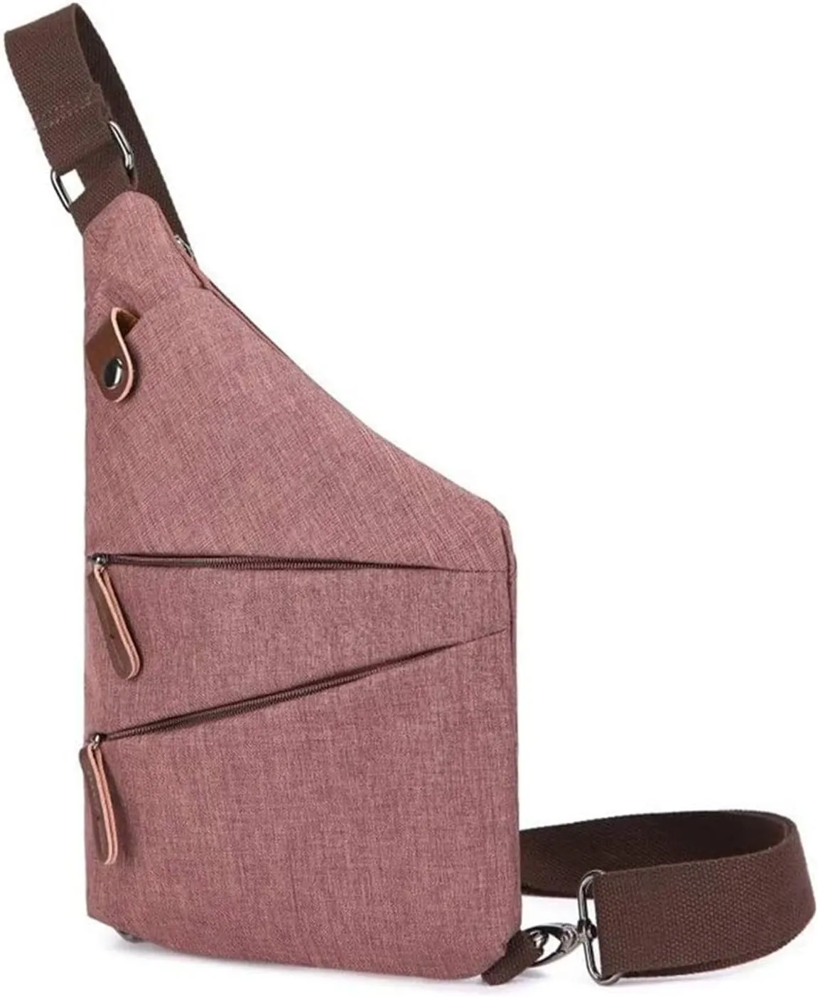 Small Leisure Sling Bag Shoulder Backpack Chest Pack Casual Hiking Rucksack Cross Body Daypack Crossbody