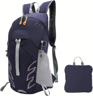 Small Lightweight Hiking Backpack，25L Foldable Hiking Daypack Cycling Hydration Backpack Travel Camping Bag
