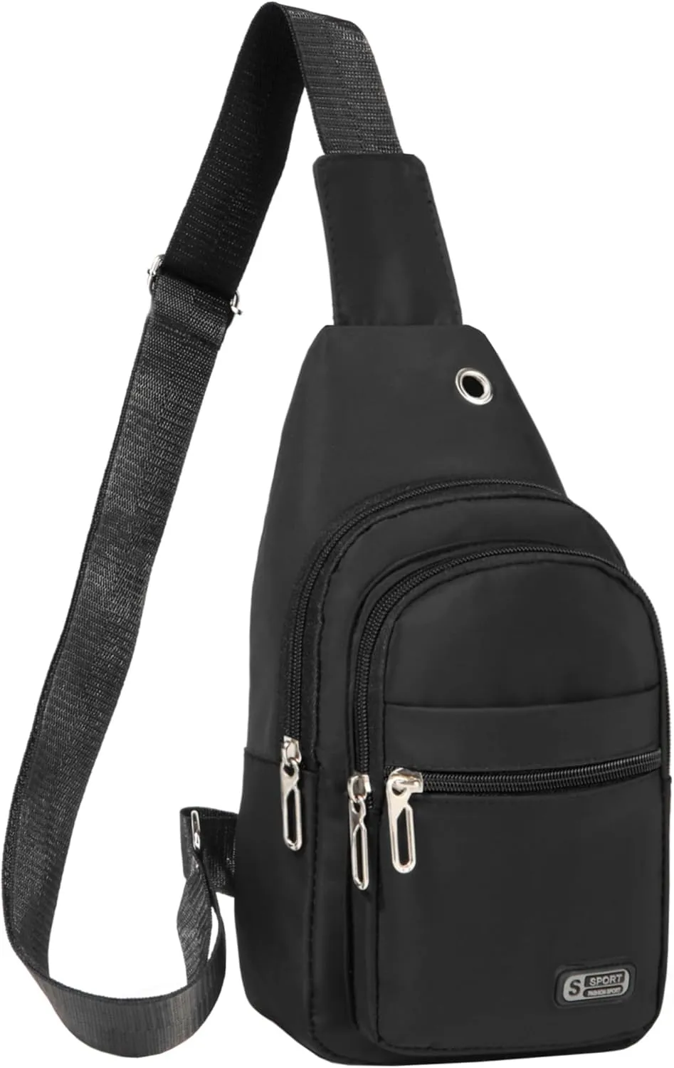 Small Sling Backpack Crossbody Sling Bag for Men Women, Chest Bag Daypack Fanny Pack Cross Body Bag for Outdoors Hiking Traveling