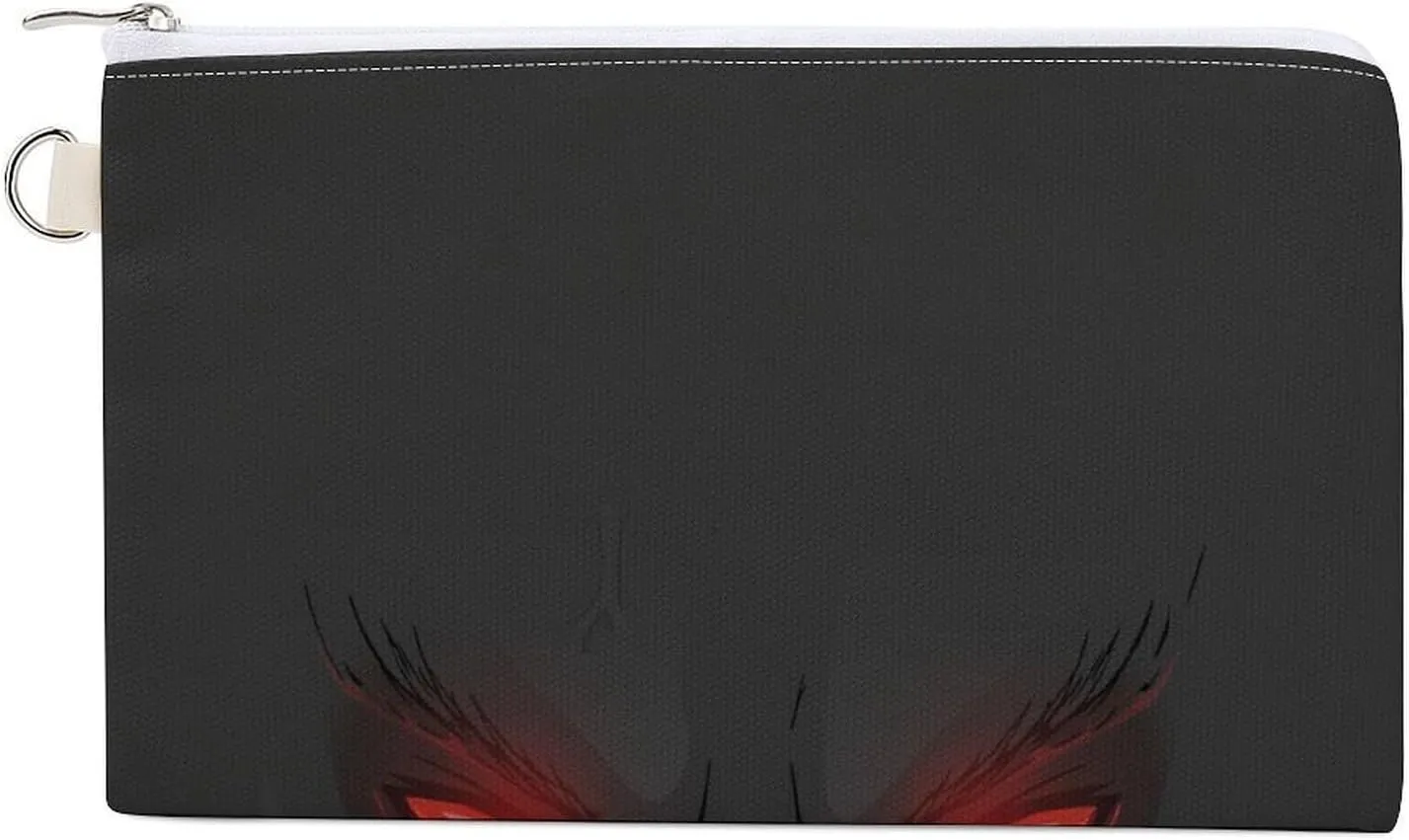 Soft Clutch Canvas Wallet, Lightweight Coin Zipper Handbag Makeup Bag Purse