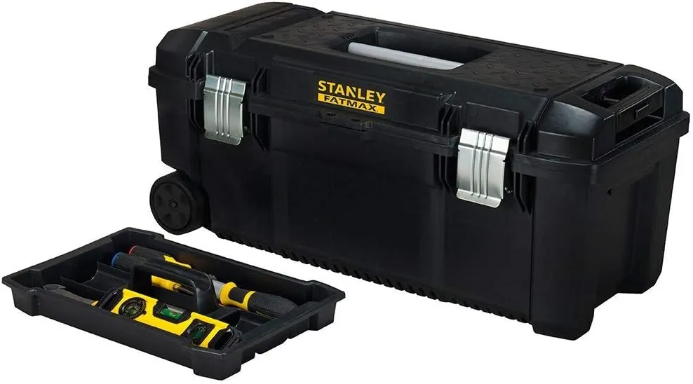 STANLEY FMST1-75761 28-Inch Fatmax Toolbox Plus Wheels and Handle - Black