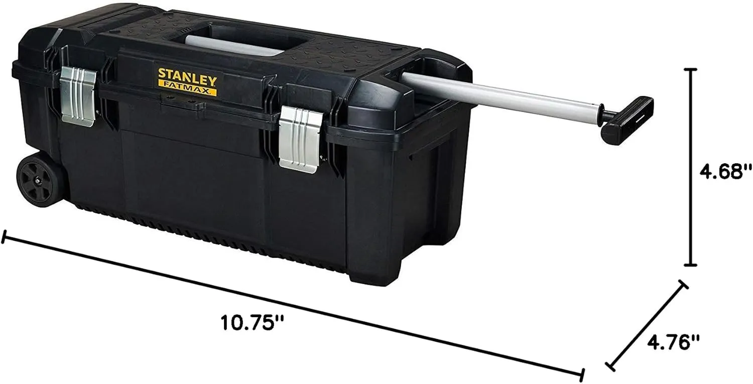 STANLEY FMST1-75761 28-Inch Fatmax Toolbox Plus Wheels and Handle - Black