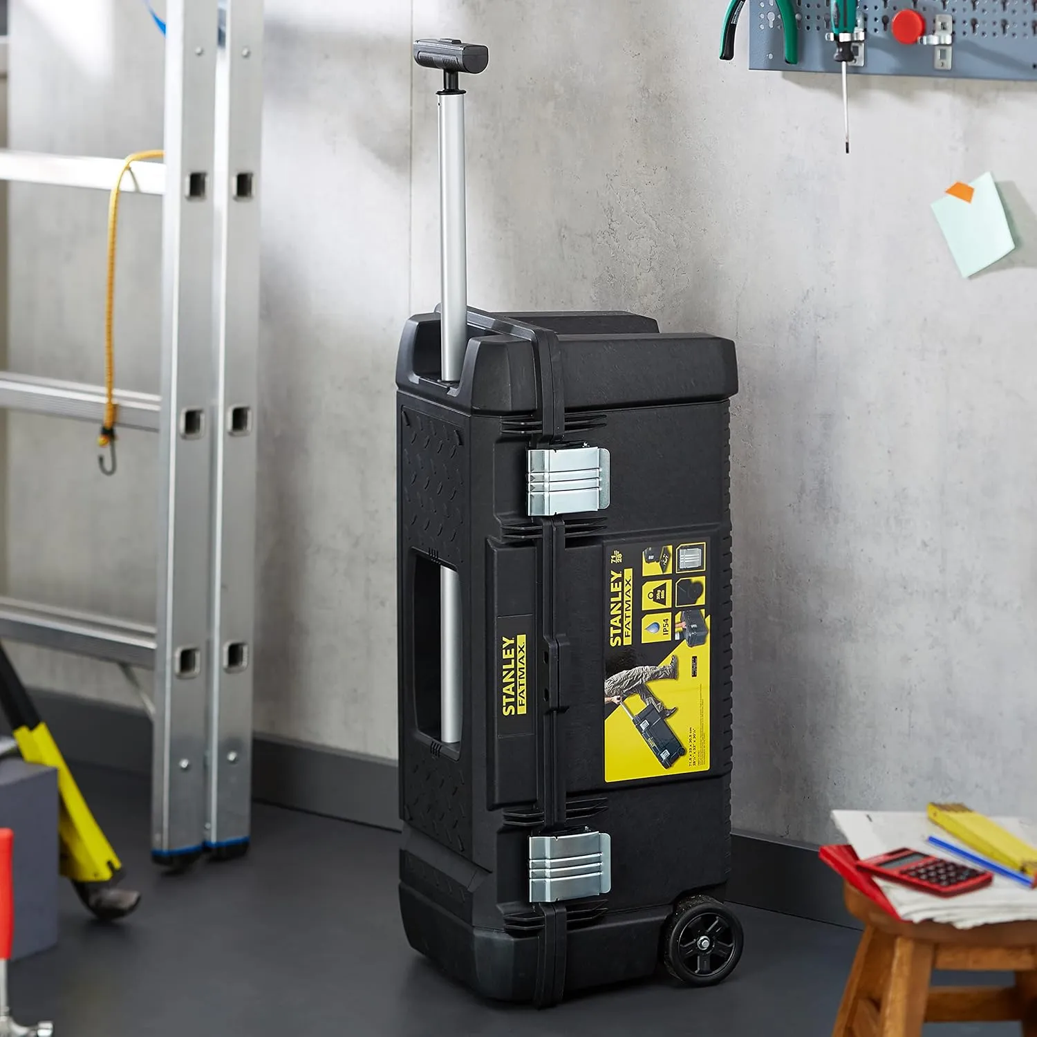 STANLEY FMST1-75761 28-Inch Fatmax Toolbox Plus Wheels and Handle - Black