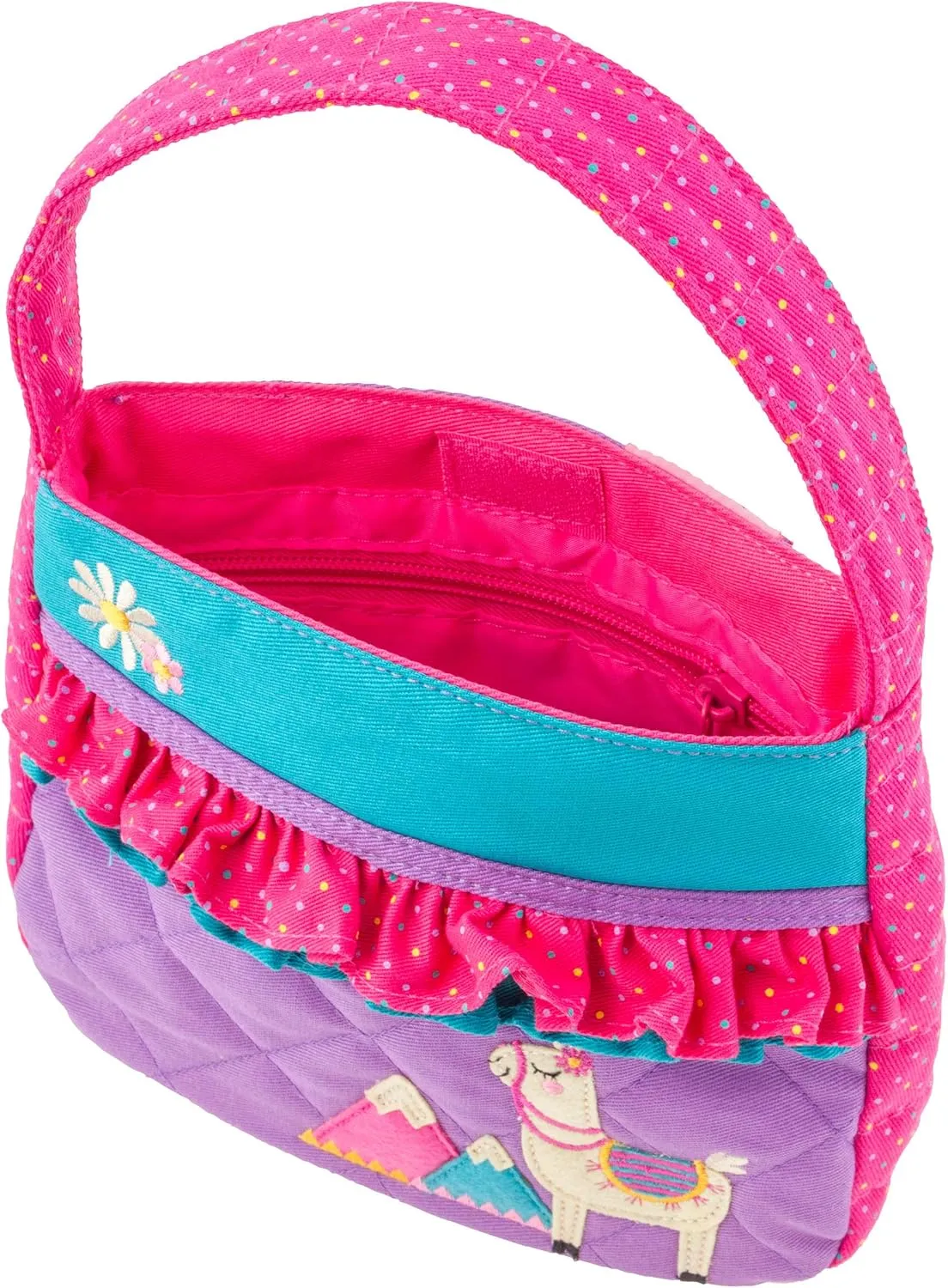 Stephen Joseph Little Girls Toddler Quilted Purse, Purse for Little Girls Handbags Kids Age 3-8