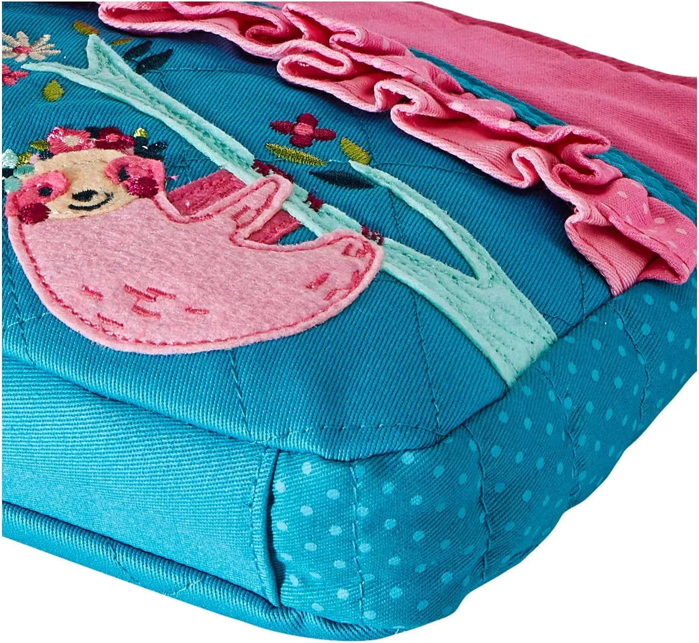 Stephen Joseph Little Girls Toddler Quilted Purse, Purse for Little Girls Handbags Kids Age 3-8