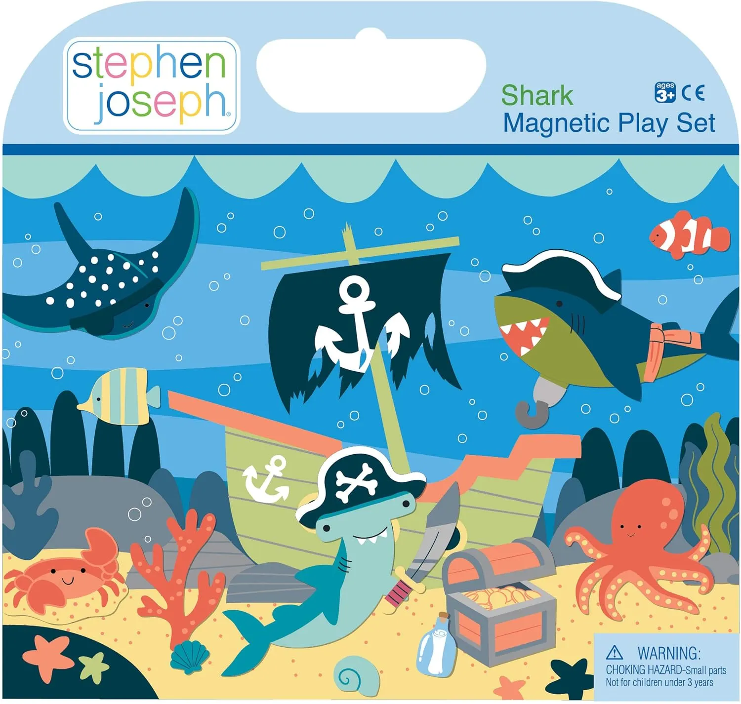 Stephen Joseph Magnetic Play Set Shark (SJ1108) Small