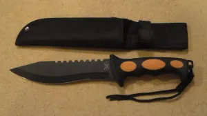 Tac Xtreme 12" Overall Fixed Blade W/sheath Tx-030or
