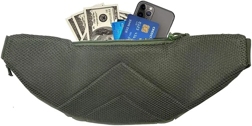 Tactical Fanny Pack Gun Holster Portable Handgun Holster Concealed Gun Carry Holster for Hunting Camping