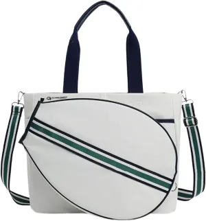 Tennis Racket Tote Racquet Carrying Bag Multifunctional Waterproof Fitness Canvas Badminton Racket Bag Tennis Handbag