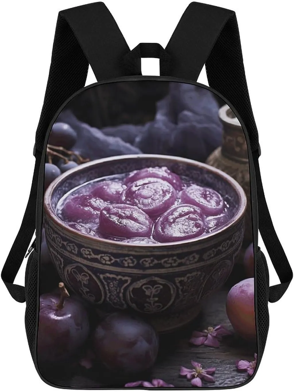 Thai Food Pictures Laptop Backpack 17 Inch for Women Men Travel Backpacks for Women Men Laptop Bag Fashion Casual Daypack