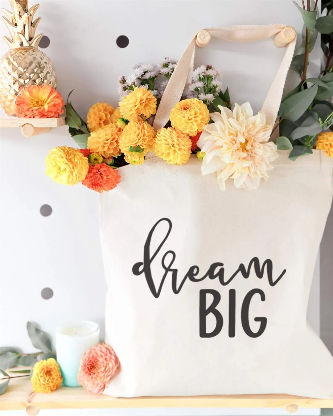 The Cotton & Canvas Co. Beach, Grocery, Farmers Market, Shopping and Travel Reusable Shoulder Tote and Handbag …