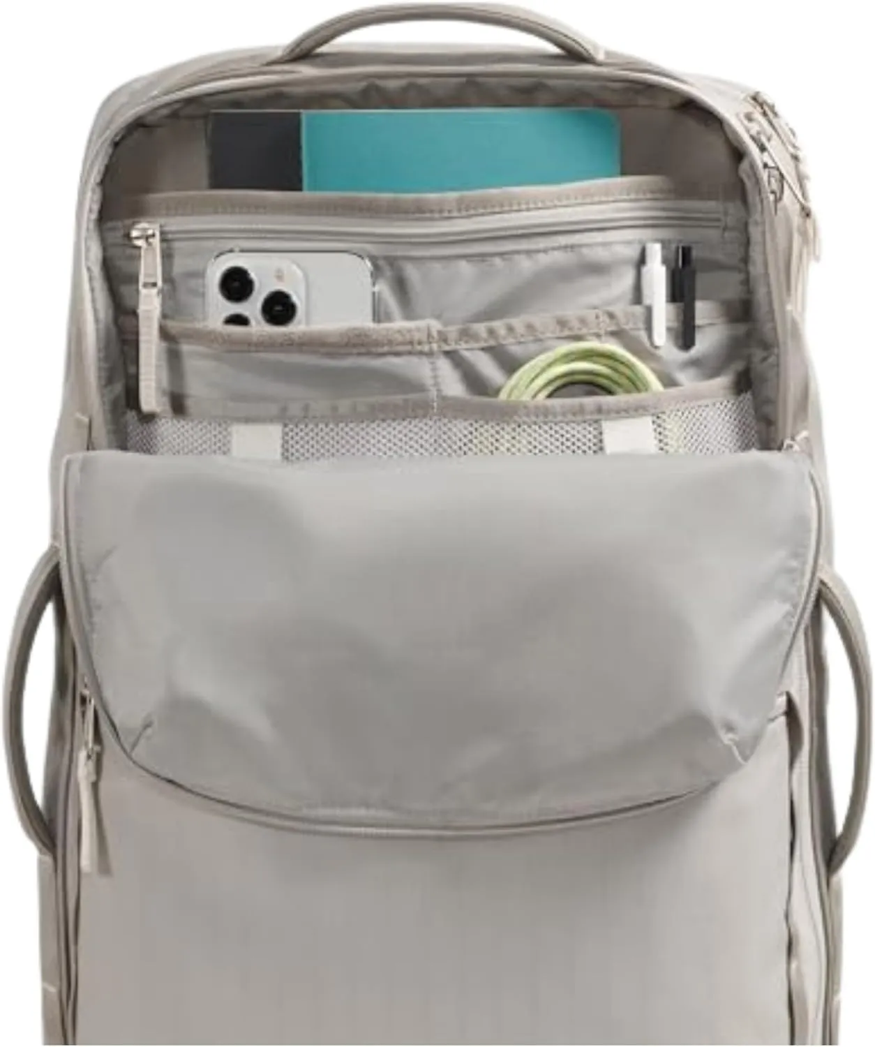 THE NORTH FACE Base Camp Voyager Travel Pack - PFAS Free, Soapstone/Stone Slab, One Size